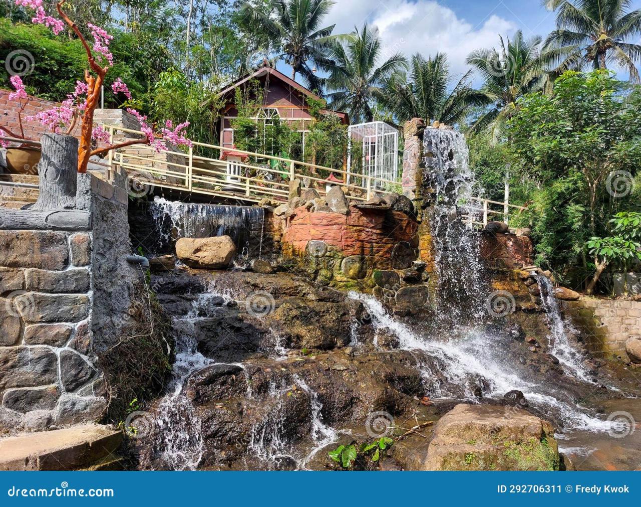 Wisata waterfall tanaka